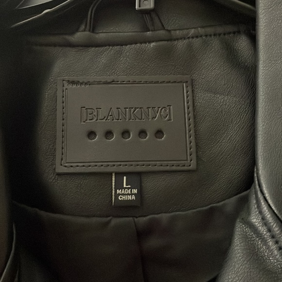 NWT [BLANKNYC] Faux Leather Moro Jacket - L - Picture 5 of 9